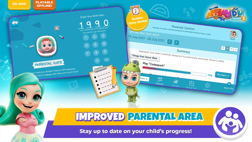Applaydu: Talk & Play - Gameplay image of android game
