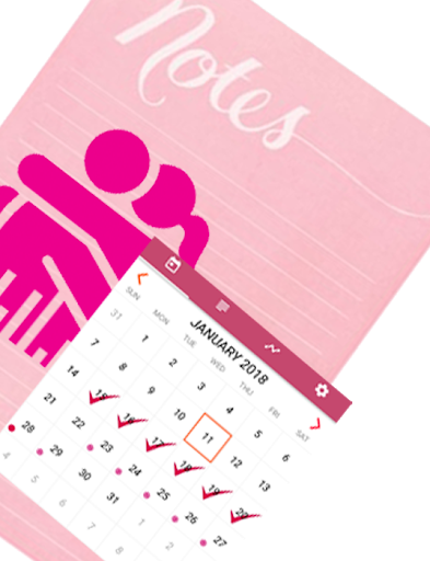 Period Tracker Fertility& Ovulation Calendar - Image screenshot of android app