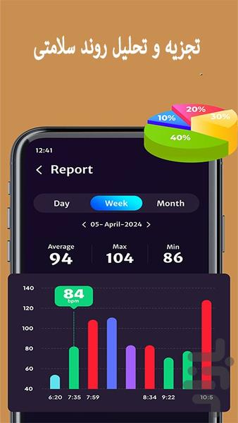 ضربان قلب - Image screenshot of android app