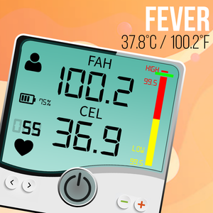 Body temperature thermometer tracker app for fever APK for Android