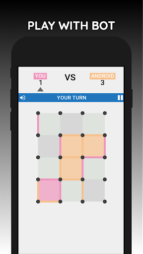 Dots And Boxes : Strategy game - عکس برنامه موبایلی اندروید