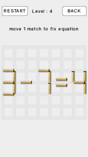 Matchstick Classic - Image screenshot of android app