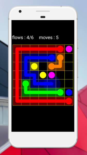 Color Links : Connect The Dots - عکس بازی موبایلی اندروید