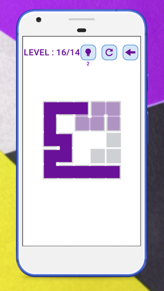 Drag And Fill -۱Stroke Puzzle - عکس برنامه موبایلی اندروید