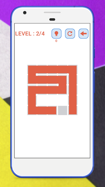 Drag And Fill -۱Stroke Puzzle - عکس برنامه موبایلی اندروید