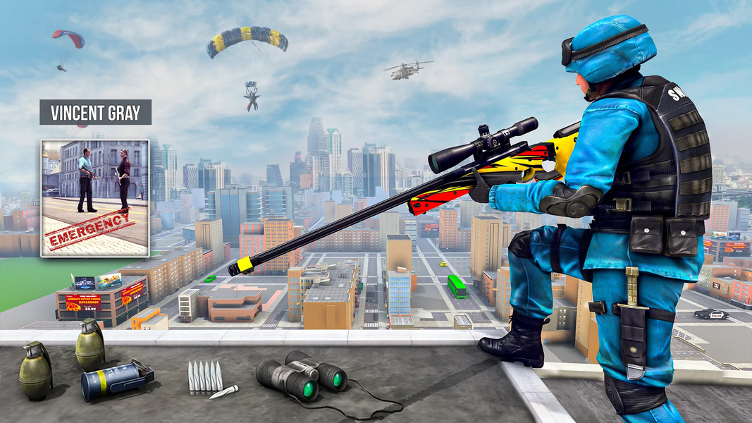 FPS Shooting Commando Gun Game - عکس بازی موبایلی اندروید