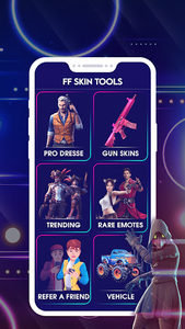 FFF FF Skin Tool Emote Bundle APK for Android - Download