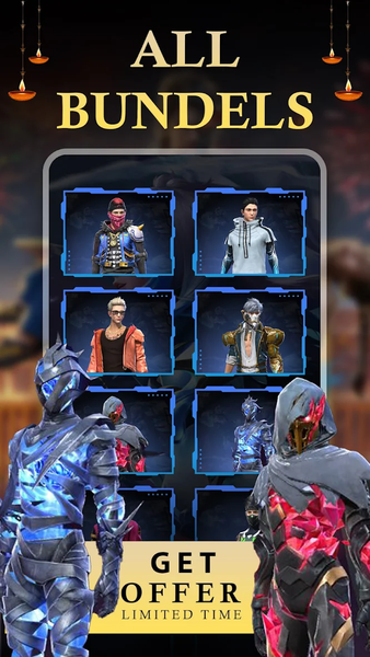 FF Skin Tool Max Diwali Bundle - عکس برنامه موبایلی اندروید