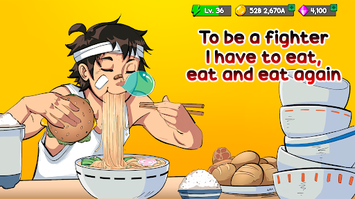 Food Fighter Clicker Games - عکس بازی موبایلی اندروید