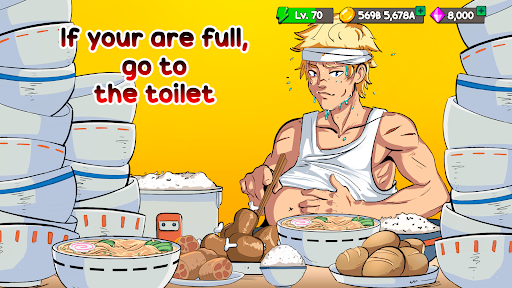 Food Fighter Clicker Games - عکس بازی موبایلی اندروید