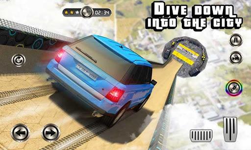 Mega Ramp Cruiser Car Stunt Racing Games ۲۰۱۸ - عکس بازی موبایلی اندروید