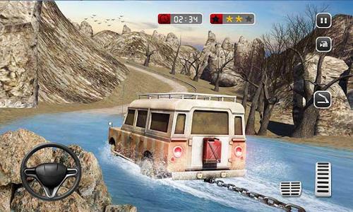 Extreme Offroad Mud Truck Simulator 6x6 Spin Tires - عکس بازی موبایلی اندروید