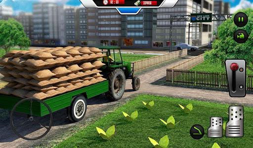 Expert Farming Simulator: Farm Tractor Games 2020 - Gameplay image of android game