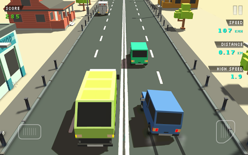 Blocky Traffic Racer - عکس بازی موبایلی اندروید