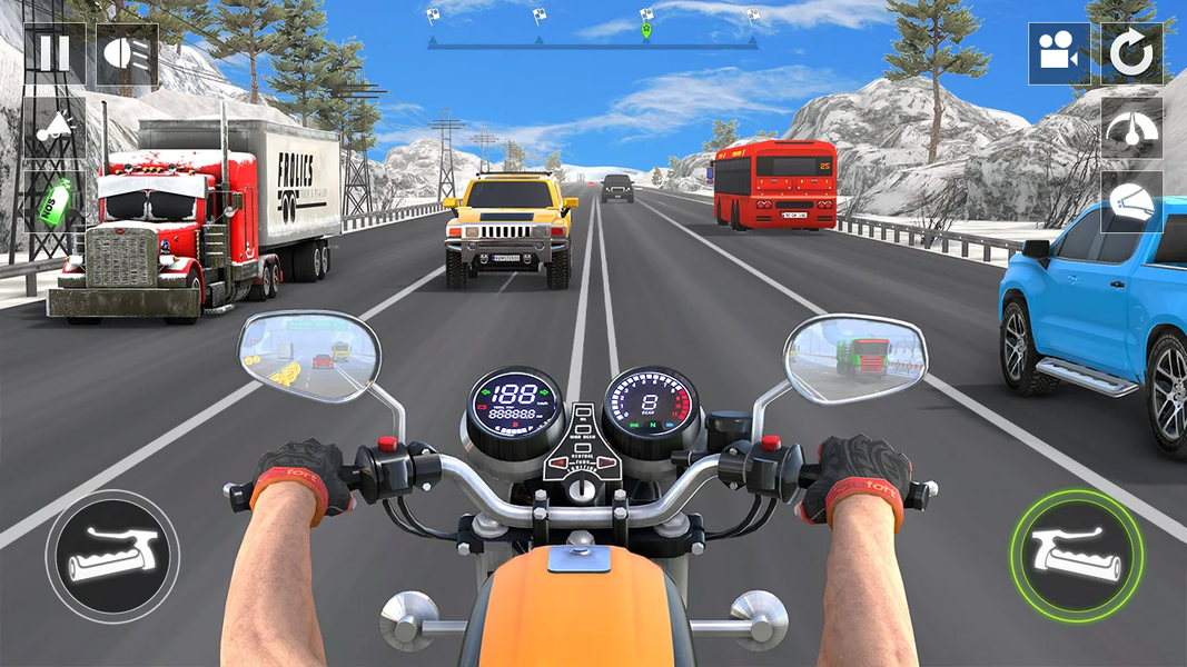 Rider ۳D: Bike Racing Games - عکس بازی موبایلی اندروید