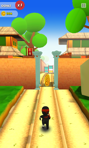 Ninja Runner 3D - Gameplay image of android game