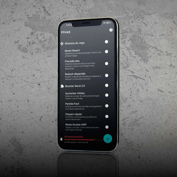 FFH4X - Sensitivity - Image screenshot of android app