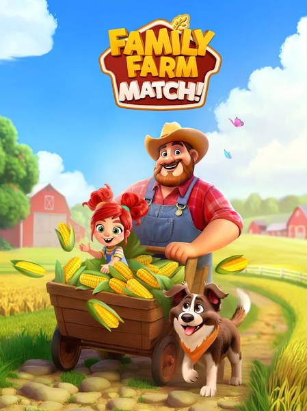 Family Farm Match - عکس بازی موبایلی اندروید