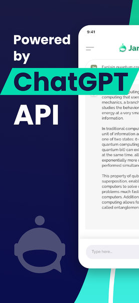 Jarvis - AI GPT۴ Chatbot - عکس برنامه موبایلی اندروید