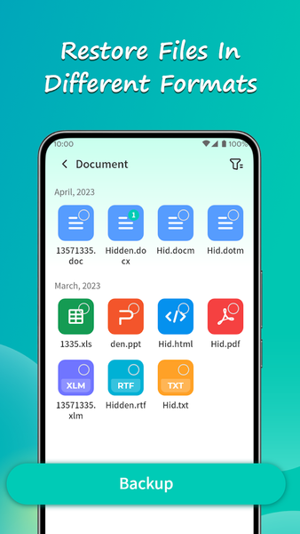 Fast File Recovery - عکس برنامه موبایلی اندروید