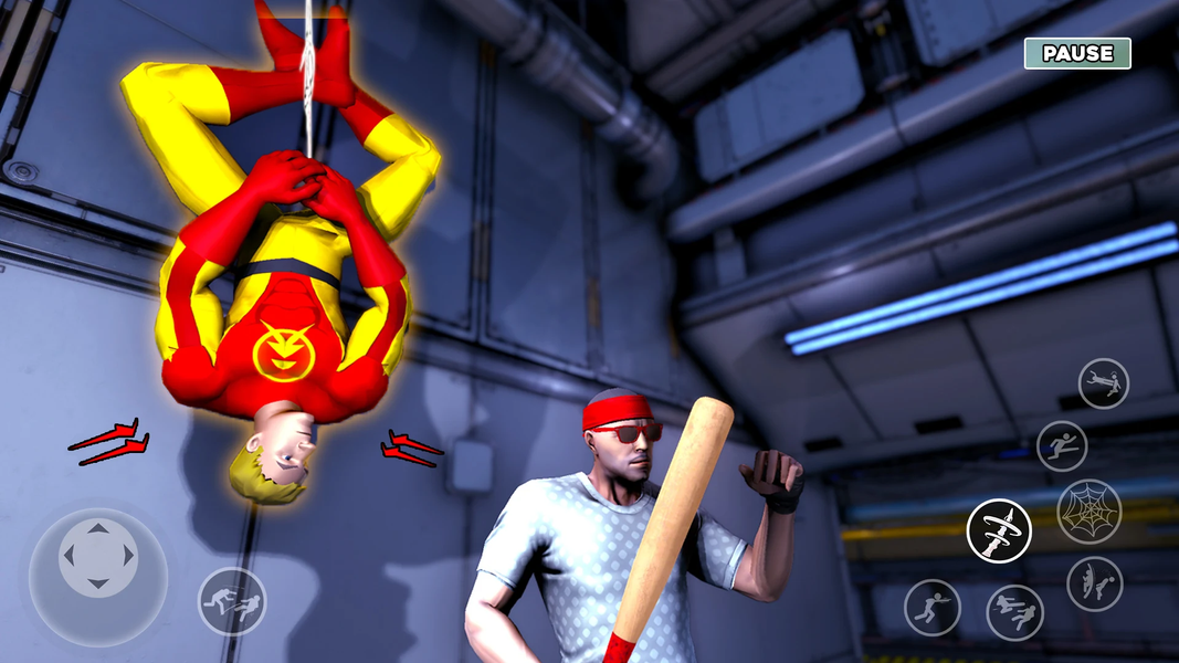 Spider Fight 3d: RPG Fighting - Gameplay image of android game