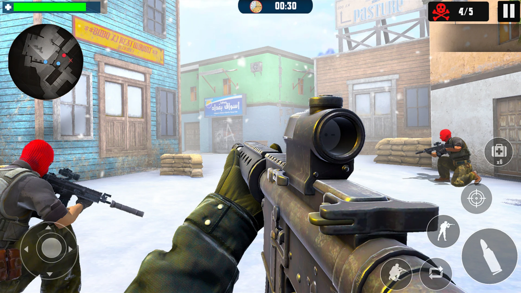 FPS Commando Ops Shooter Games - عکس بازی موبایلی اندروید