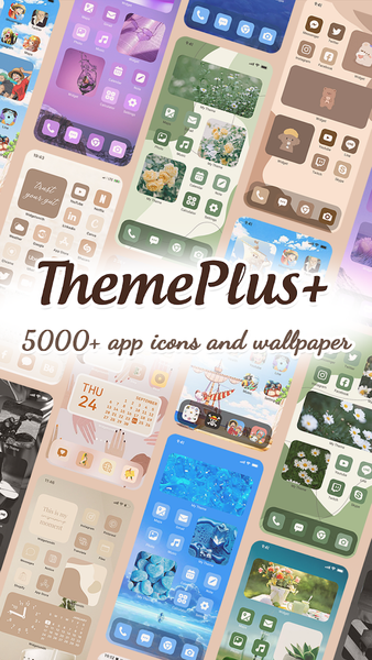 ThemePlus: Theme, Icon Changer - عکس برنامه موبایلی اندروید