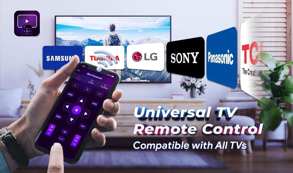 Universal TV Remote Control - Image screenshot of android app