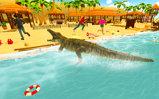 Hungry Wild Crocodile Attack۳D - عکس بازی موبایلی اندروید