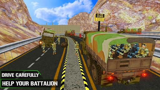 US Army Transporter Truck Game - عکس برنامه موبایلی اندروید