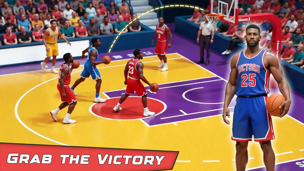 Basketball Game - Mobile Stars - عکس بازی موبایلی اندروید