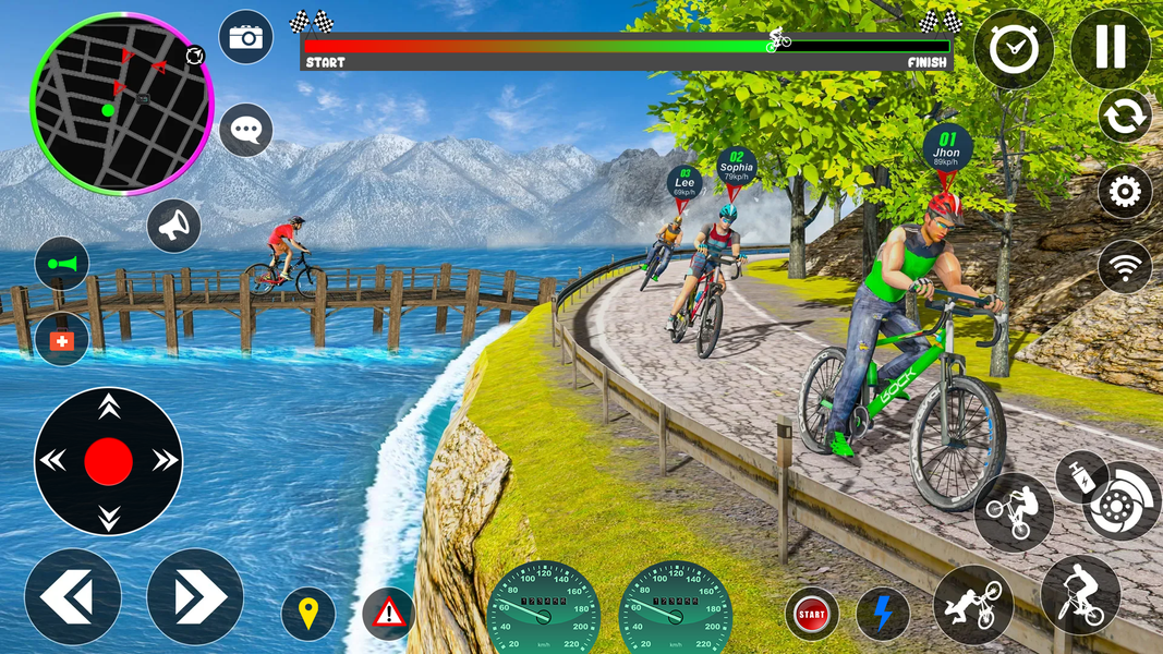 Bmx Cycle Games Freestyle Bike - عکس بازی موبایلی اندروید