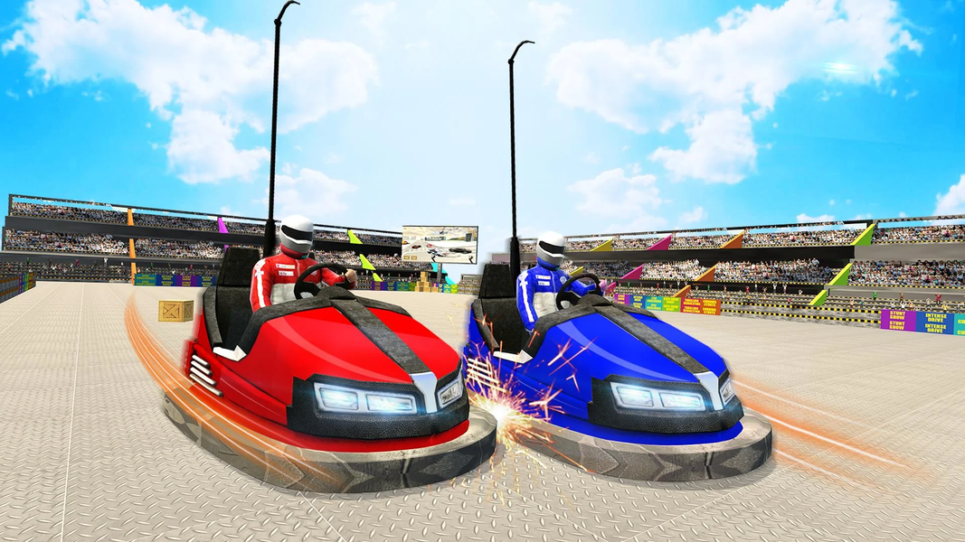 Bumper Car Crash Destruction - Image screenshot of android app