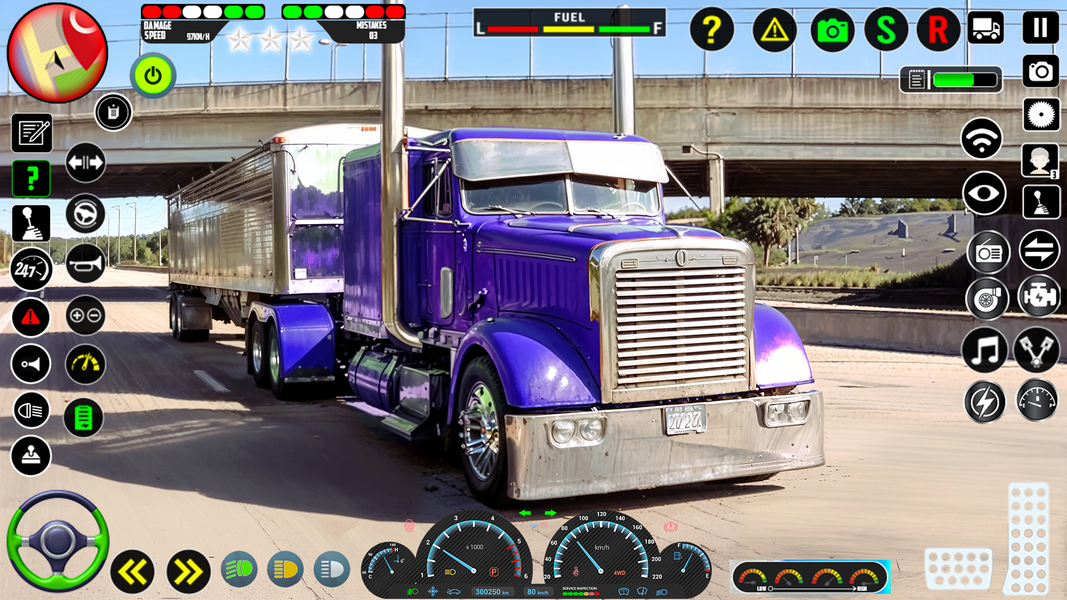 American Cargo Truck Games Sim - عکس بازی موبایلی اندروید