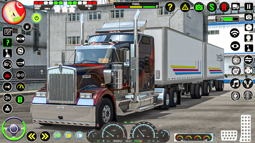 American Cargo Truck Games Sim - عکس بازی موبایلی اندروید