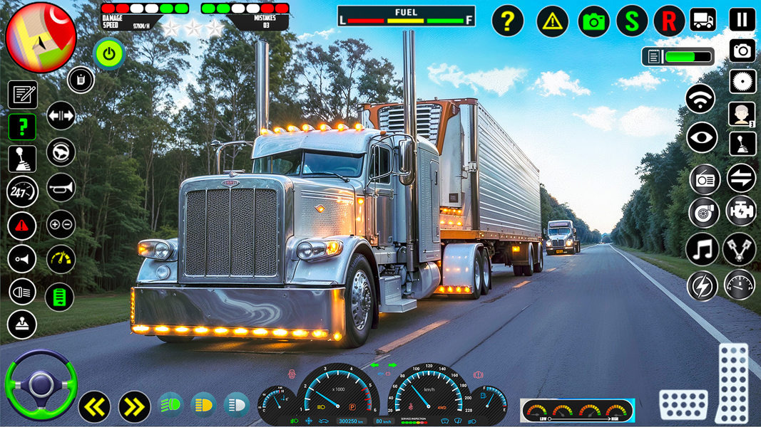 American Cargo Truck Games Sim - عکس بازی موبایلی اندروید