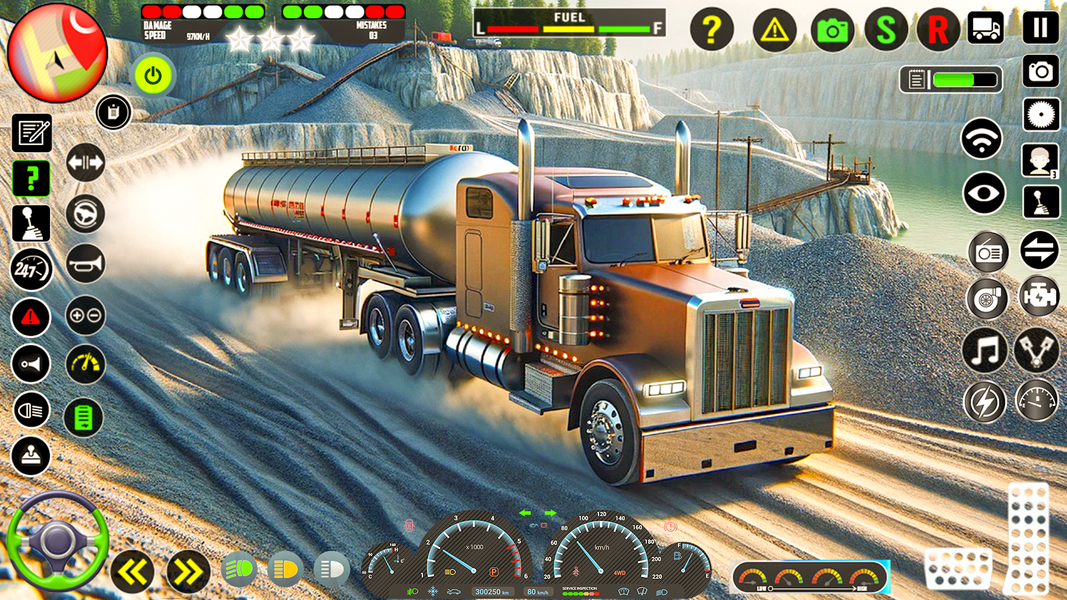 American Cargo Truck Games Sim - عکس بازی موبایلی اندروید