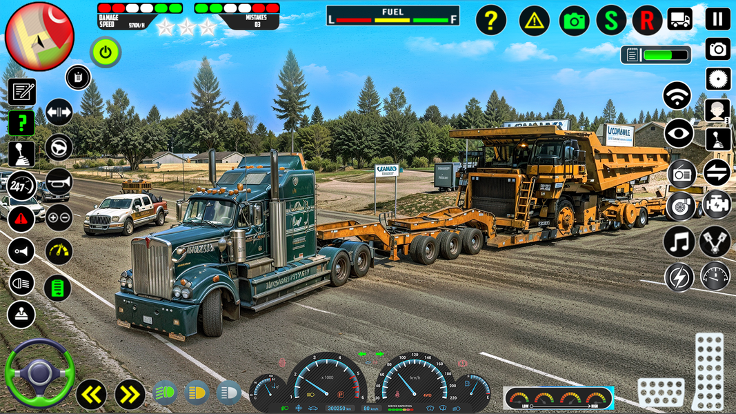 American Cargo Truck Games Sim - عکس بازی موبایلی اندروید