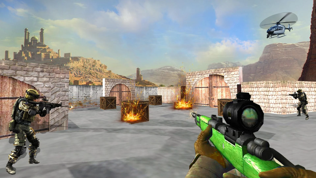 Survival Battleground Fire FPS - Image screenshot of android app