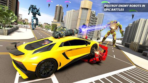 Mosquito Robot Transforming Games: Robot Car Game - Image screenshot of android app