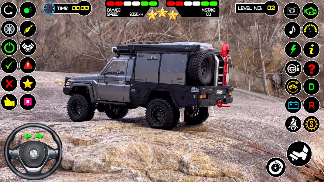 Jeep Simulator Offroad Jeep ۳d - عکس بازی موبایلی اندروید