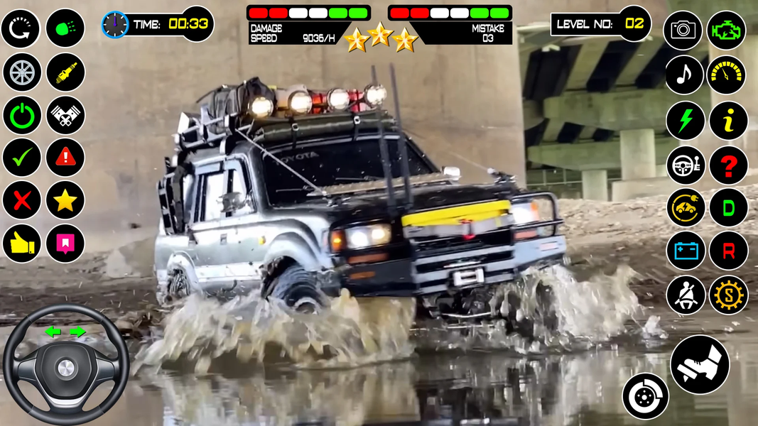 Jeep Simulator Offroad Jeep ۳d - عکس بازی موبایلی اندروید