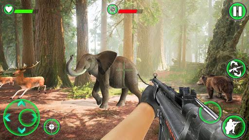 Jungle Animals Hunting Games : - Gameplay image of android game