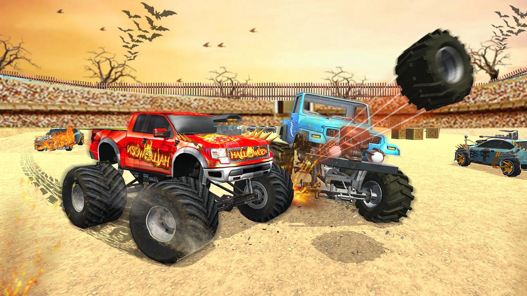 Monster Truck Crash Stunt Game - Image screenshot of android app