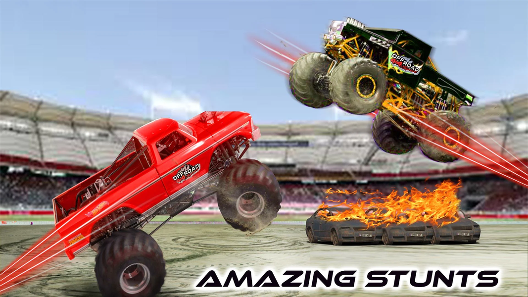 Monster Truck Crash Stunt Game - عکس برنامه موبایلی اندروید