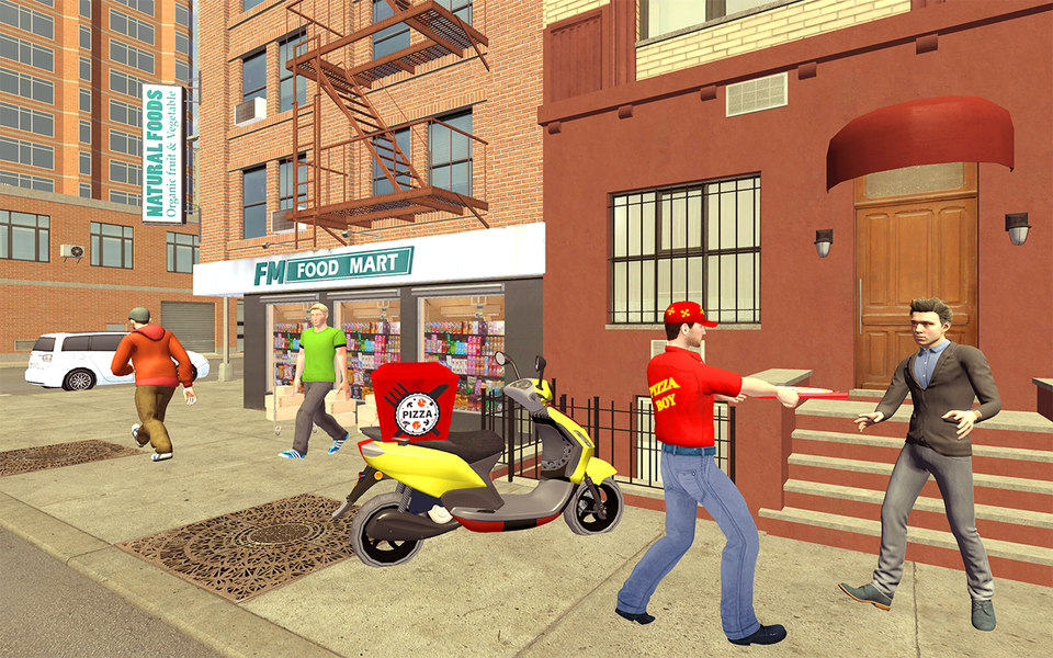 US Pizza Delivery Boy Smash 3D - عکس برنامه موبایلی اندروید