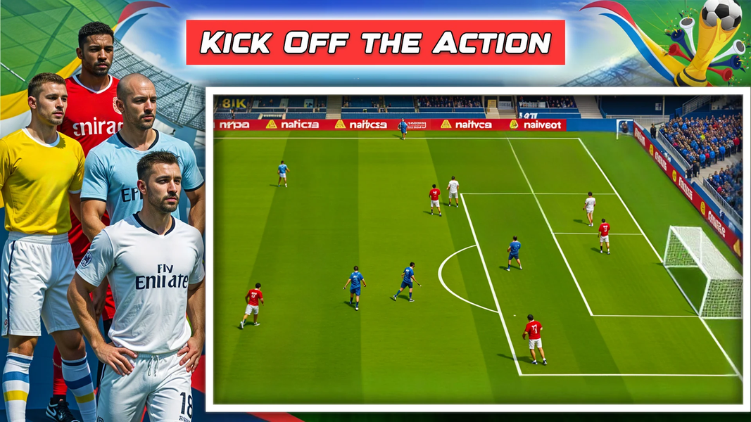 Soccer Stars - Football Strike - Gameplay image of android game