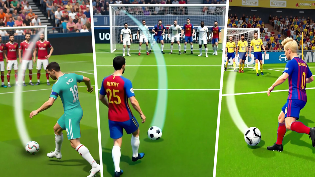 Soccer Stars - Football Strike - Gameplay image of android game