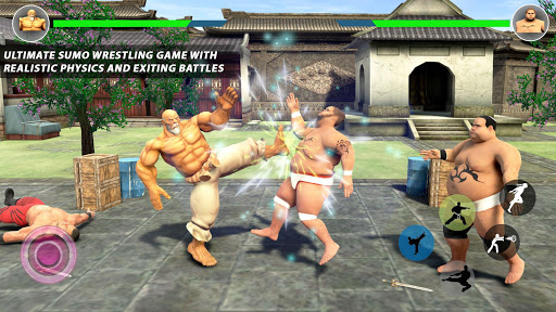 Sumo Wrestling 2020 Live Fight - Image screenshot of android app