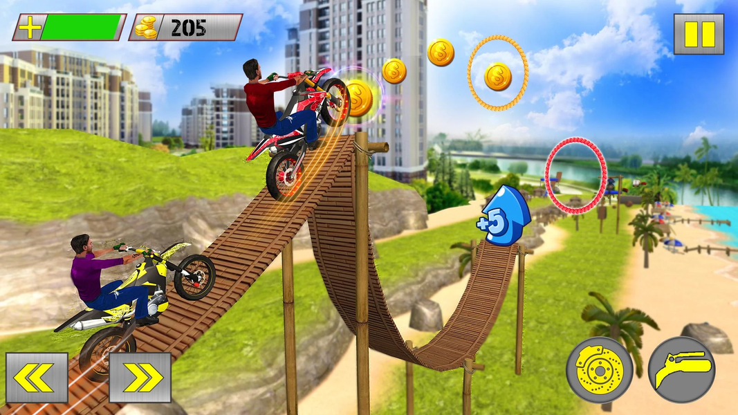 Bike Stunt: Bike racing - Gameplay image of android game